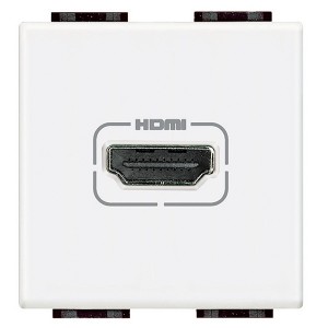 Купить Разъем HDMI 2 модуля LivingLight Белый
