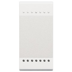Клавиша с подсветкой высокой яркости 1 модуля LivingLight Белый