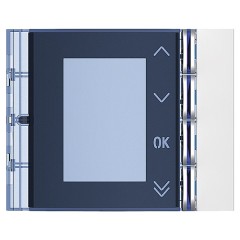 Панель лицевая для модуля с дисплеем, цвет allwhite
