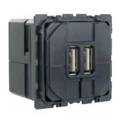 Розетка 2-ая USB зарядка А-А 2400mA Legrand Celiane