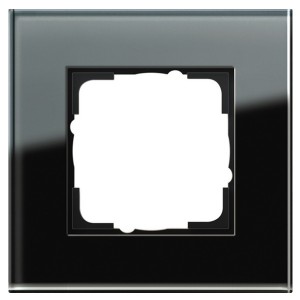 Отзывы Рамка 1-ая Gira Esprit Черное стекло