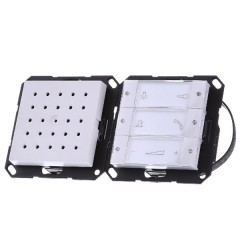 Внутренняя квартирная аудиостанция hand free скрытого монтажа Gira System 55 Белый матовый