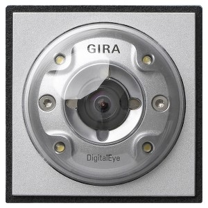 Видеокамера цветная для вызывной панели Gira TX_44 Алюминий