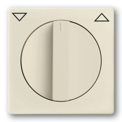 Накладка жалюзи с поворотной ручкой ABB savanne, слоновая кость solo/future/dynasty (1740-82) (бежевый)