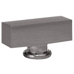 Поворотная ручка квадратного типа Fede Bright chrome