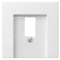 Накладка к зарядке USB System 55+E22 Gira белый глянцевый