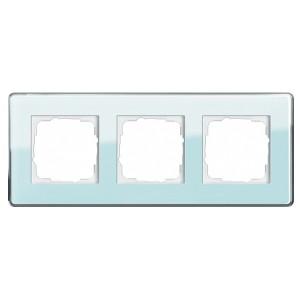 Отзывы Рамка 3-ая Gira Esprit Glass C Салатовое стекло