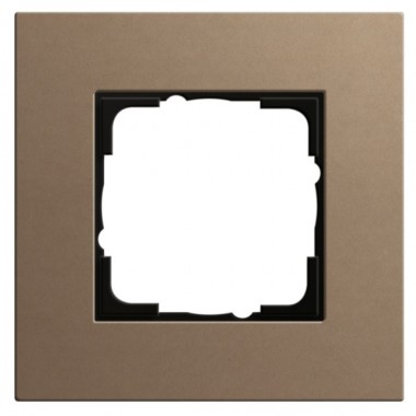 Отзывы Рамка 1-ая Gira Esprit Linoleum-Multiplex Светло-коричневый
