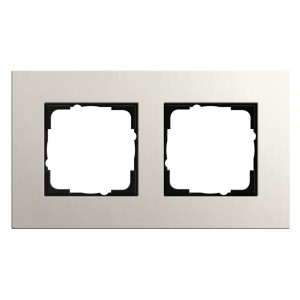 Отзывы Рамка 2-ая Gira Esprit Linoleum-Multiplex Светло-серый