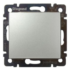 Заглушка Legrand Valena алюминий
