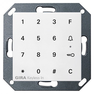 Отзывы Цифровой кодовый замок Gira System 55 + E22 глянцевый белый