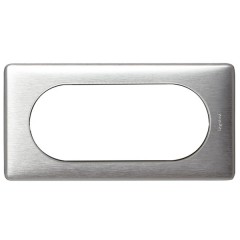 Рамка Legrand Celiane 4-5 модулей алюминий