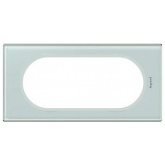 Рамка Legrand Celiane 4-5 модулей смальта белая глина