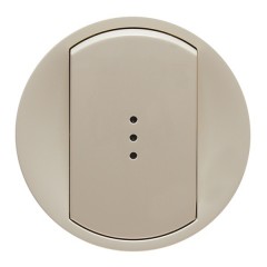 Накладка выключателя с подсветкой Legrand Celiane слоновая кость