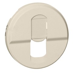 Накладка компьютерной розетки RJ45 Legrand Celiane слоновая кость