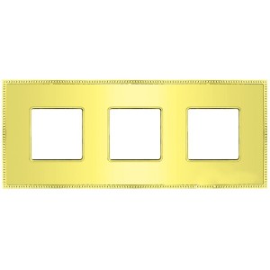 Обзор Рамка-основание 3-ная Fede Belle Epoque, bright gold