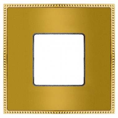 Обзор Рамка 1-ная Fede Belle Epoque Metal, bright gold+bright gold