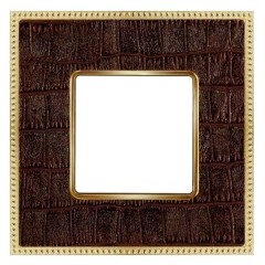 Рамка 1-ная Fede Belle Epoque Tapestry , alicocobrown-bright gold