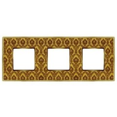 Рамка 3-ая Fede Belle Epoque Tapestry, decorgold-bright gold
