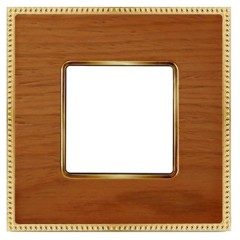 Рамка 1-ная Fede Belle Epoque Wood , cherry-bright gold