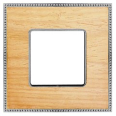 Рамка 1-ная Fede Belle Epoque Wood, oak-bright chrome