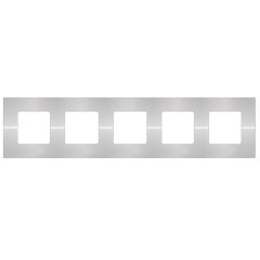 Вставка декоративная 5-ная Fede Belle Epoque, bright chrome