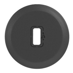 Накладка розетки USB-удлинитель Celiane Legrand графит