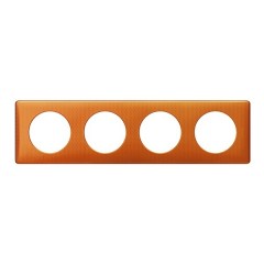 Рамка Legrand Celiane 4 поста оранж пунктум