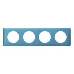 Рамка Legrand Celiane 4 поста лазурный пунктум