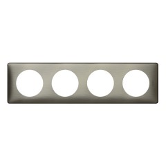 Рамка Legrand Celiane 4 поста вольфрам