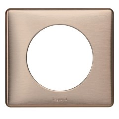 Рамка Legrand Celiane 1 пост медь