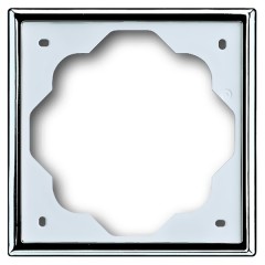 Рамка ABB impuls 1 пост хром (1721-726-500)