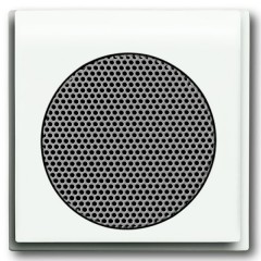 Накладка для громкоговорителя 8223U ABB impuls белый бархат (8253-774)