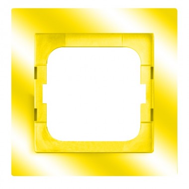 Отзывы Рамка 1-постовая ABB Axcent, жёлтый (1721-285)