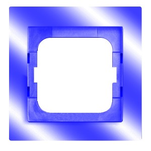 Рамка 1-постовая ABB Axcent, синий (1721-288)