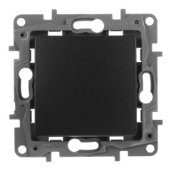 Выключатель Legrand Etika самозажимные клеммы антрацит