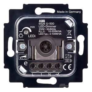 Отзывы Светорегулятор LED АВВ клавишный 2-100 Вт/ВА (6526 U-500)