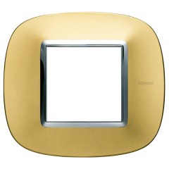 Рамка 1-ая горизонтальный монтаж Axolute Bticino Матовое золото