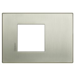 Axolute. Рамка Air, итальянский стандарт 2 мод. Цвет "Матовый титан"