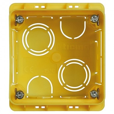 Отзывы Коробка для твёрдых стен  2 модуля (70.5х70.5х58) для итальянского стандарта LivingLight AIR