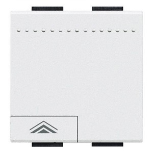 Светорегулятор кнопочный для резистивных и емкостных нагрузок 450-800 Вт 2 модуля LivingLight Белый