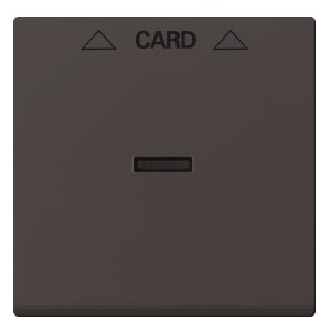 Обзор Накладка для механизма карточного выключателя 2025 U серия АВВ solo/future, антрацит