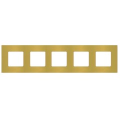 Вставка декоративная 5-ная Fede Belle Epoque, matt gold