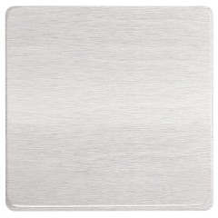 Клавиша широкая без подсветки Soho Fede Brushed Nickel