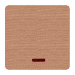 Клавиша широкая с подсветкой Soho Fede  Brushed Copper