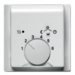 Накладка для механизма терморегулятора  1095 U 1096 U ABB impuls альпийский белый (1795-74)
