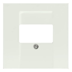 Накладка для USB,HDMI ABB future белый бархат (1766-884)
