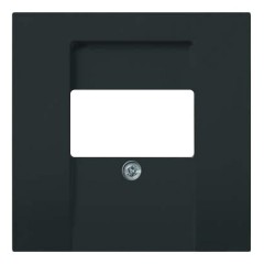 Накладка для USB,HDMI ABB future черный бархат (1766-885)
