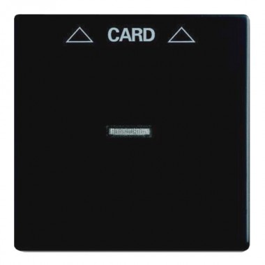 Купить Накладка для механизма карточного выключателя 2025 U ABB future черный бархат (1792-885)