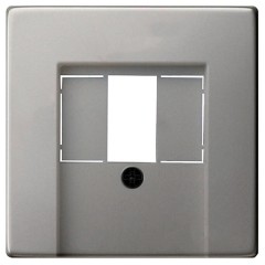 Накладка к зарядке USB System 55 Gira Нержавеющая сталь